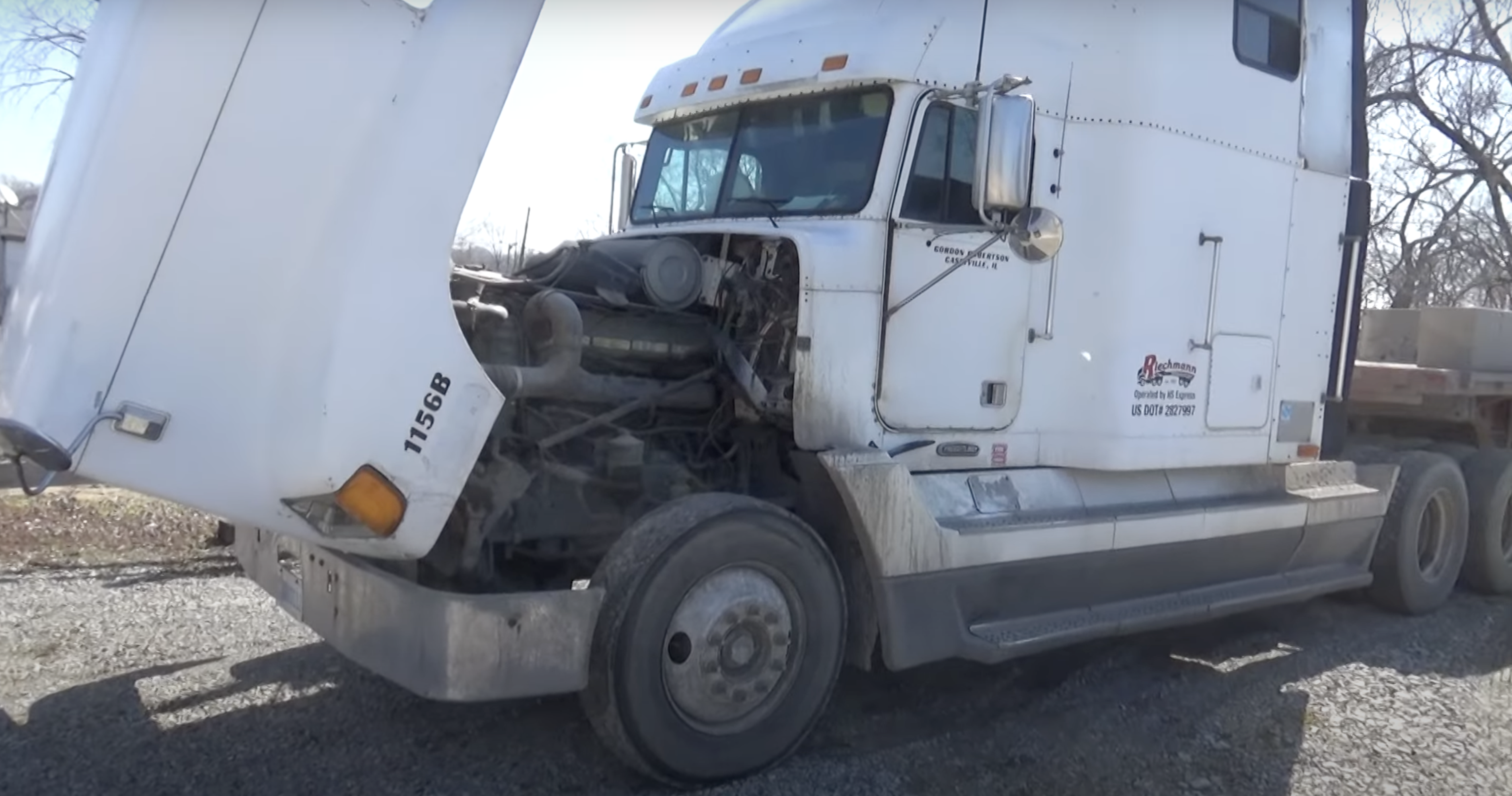 this image shows mobile truck and trailer repair in McFarland, WI